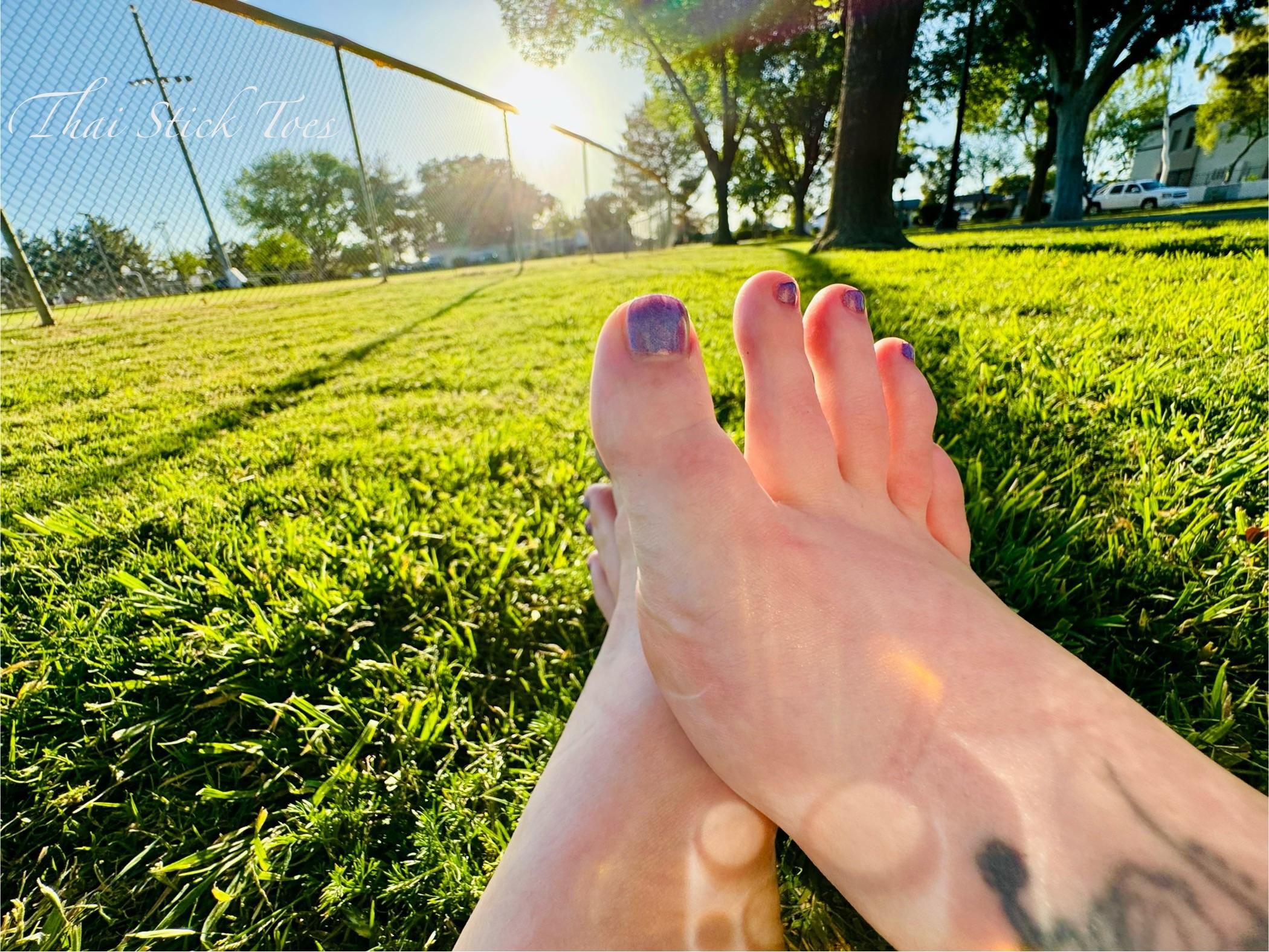 Baseball Field Before Sunset Feet 🌅 | Scrolller
