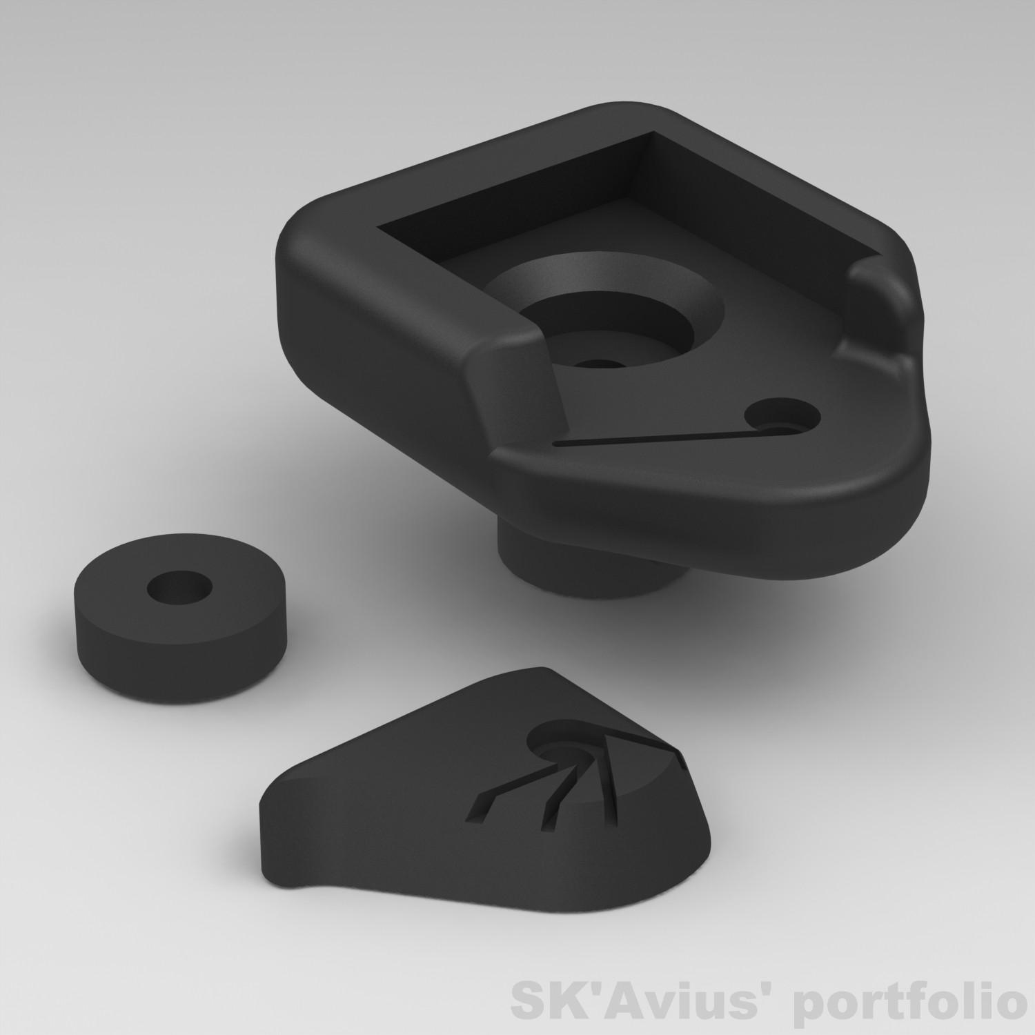 Fig Rig Photograph This is my designed fig rig with a 3D printed quick release adapter for ...