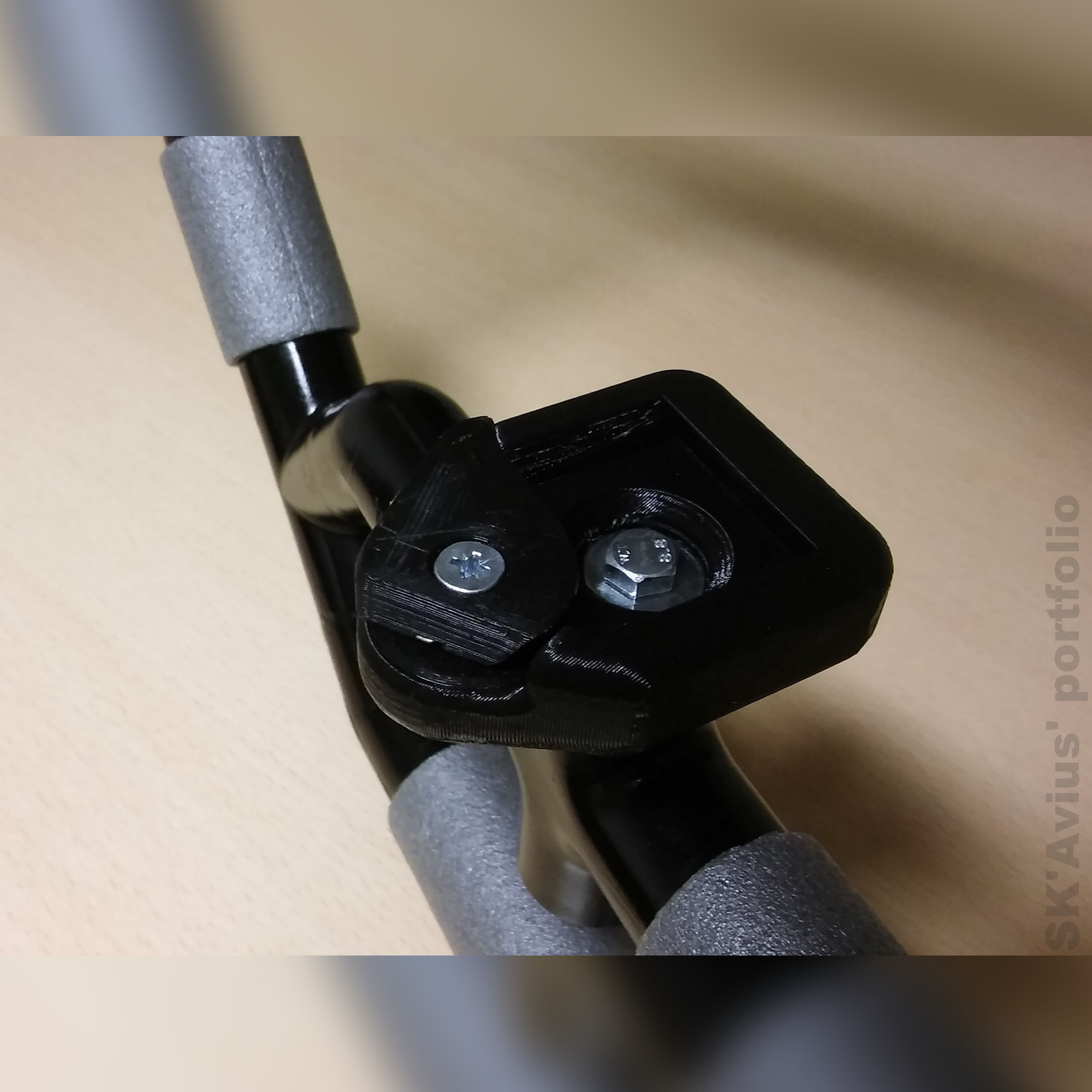 Fig Rig Photograph This is my designed fig rig with a 3D printed quick release adapter for ...