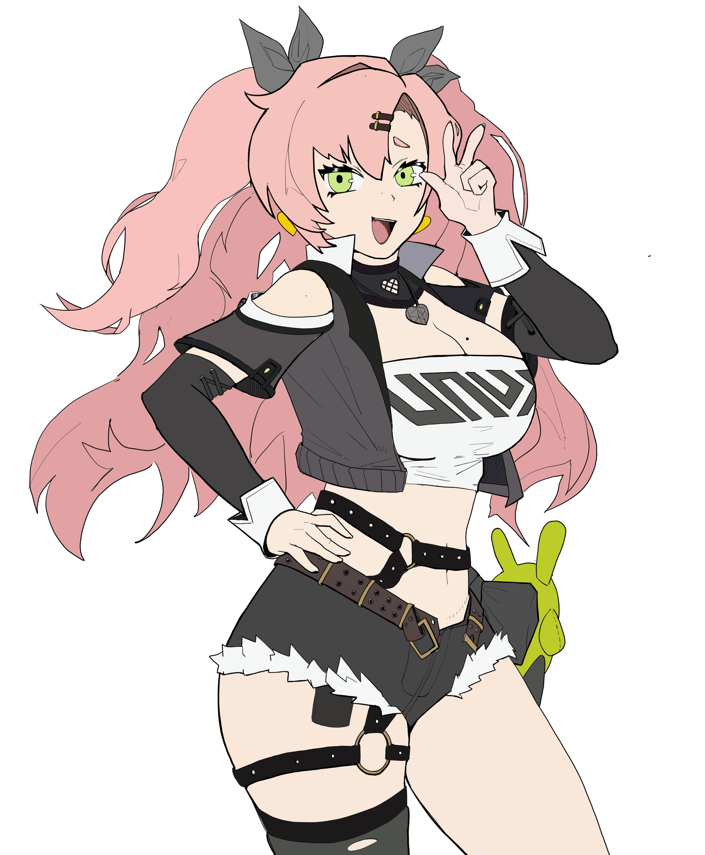 Anime art and manga comic strip of female characters in fantasy armor and robes