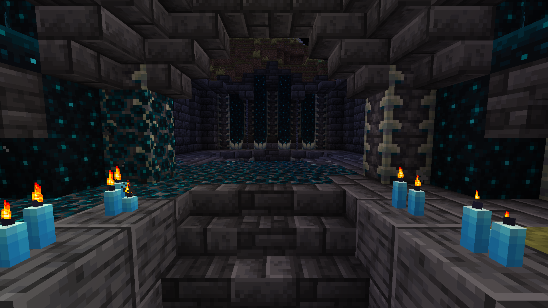 Deep Dark Minecraft Build First Build I made for the Deep Dark Update! A small outpost that ...