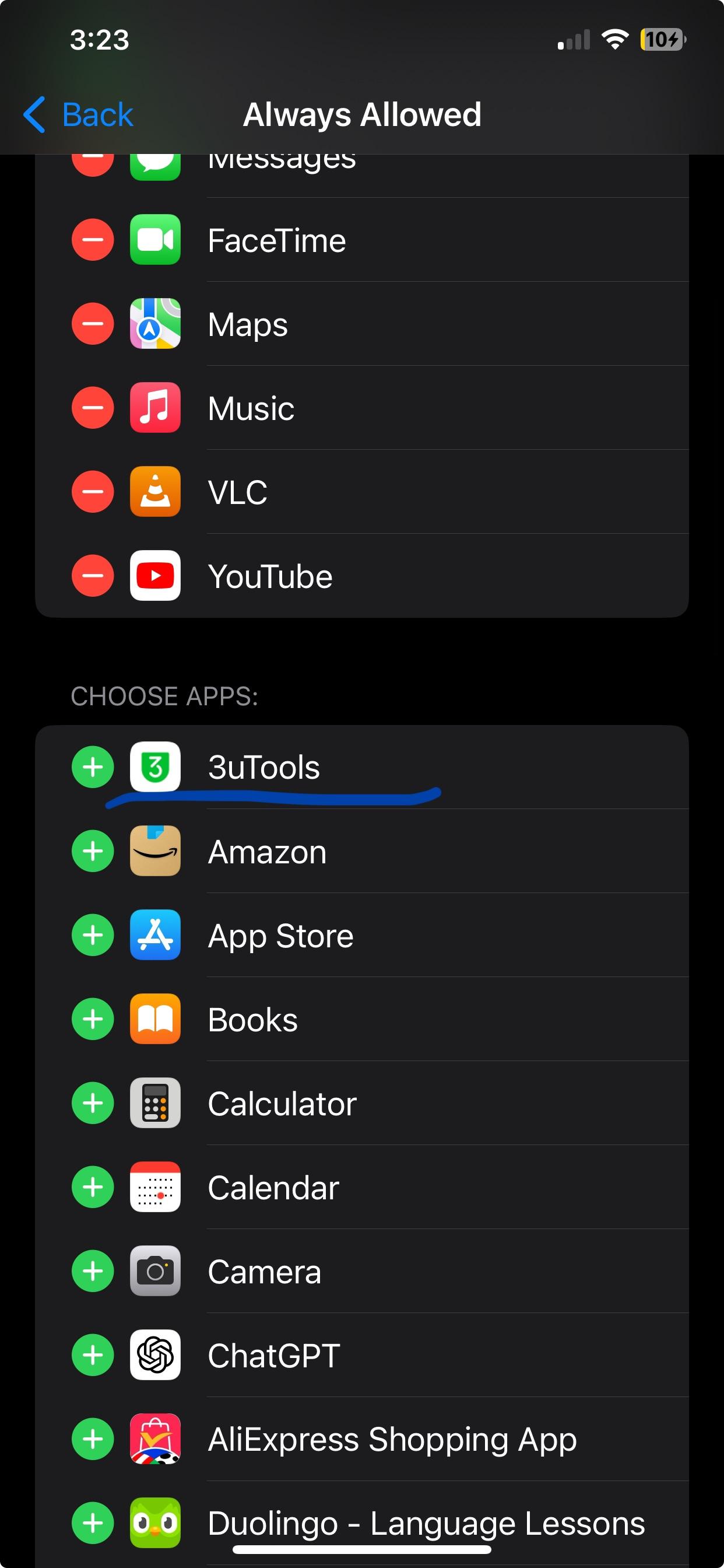 Scrolller Settings 3utools in settings? | Scrolller