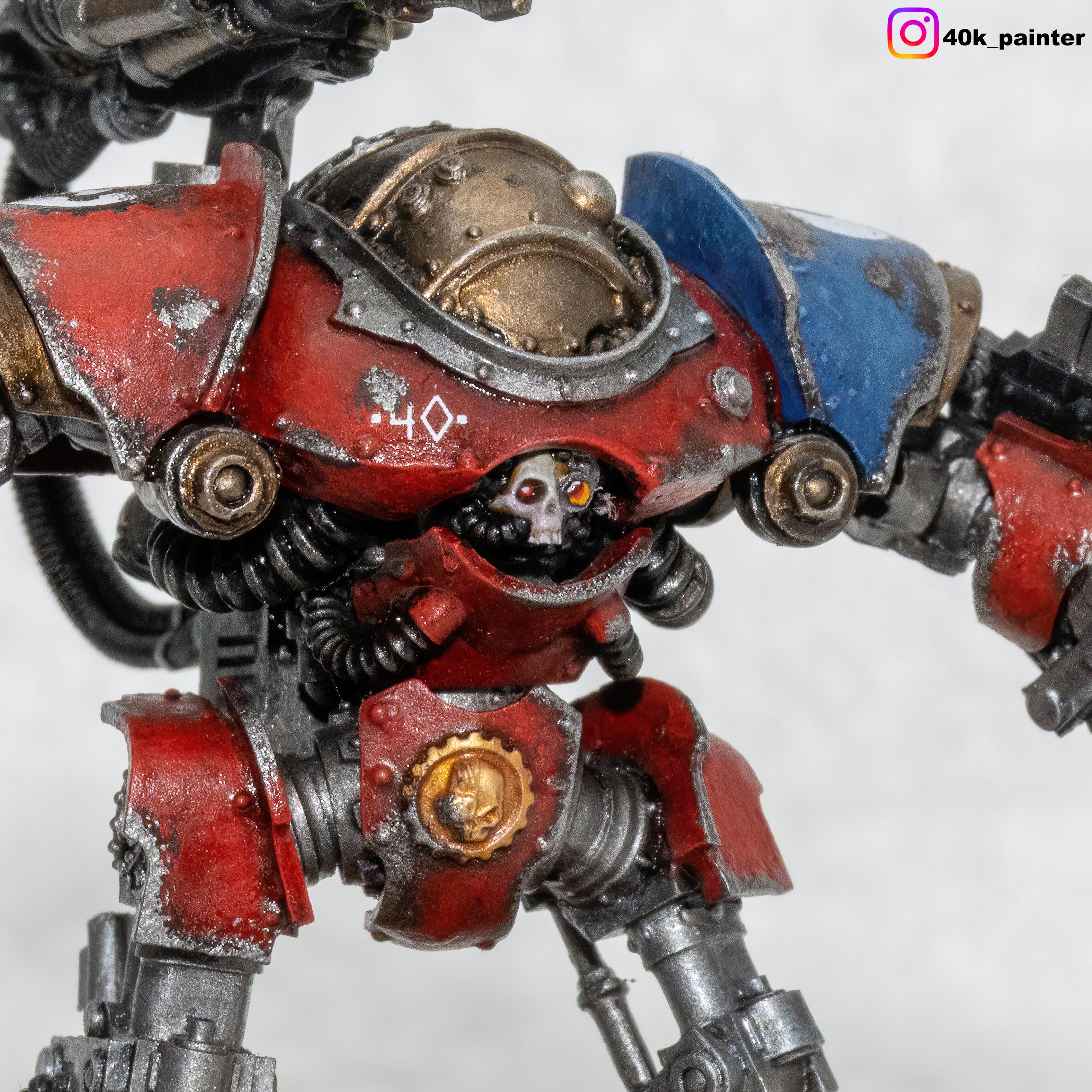 Recently finished up this unit of Castellax Battle Automata for my ...