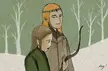 Young Legolas and Thranduil (Original artwork)