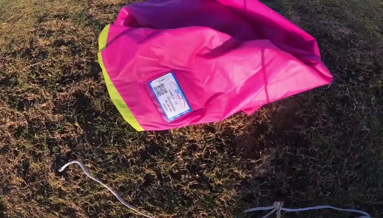 Youtuber Anthony Vella crashes his paramotor glider
