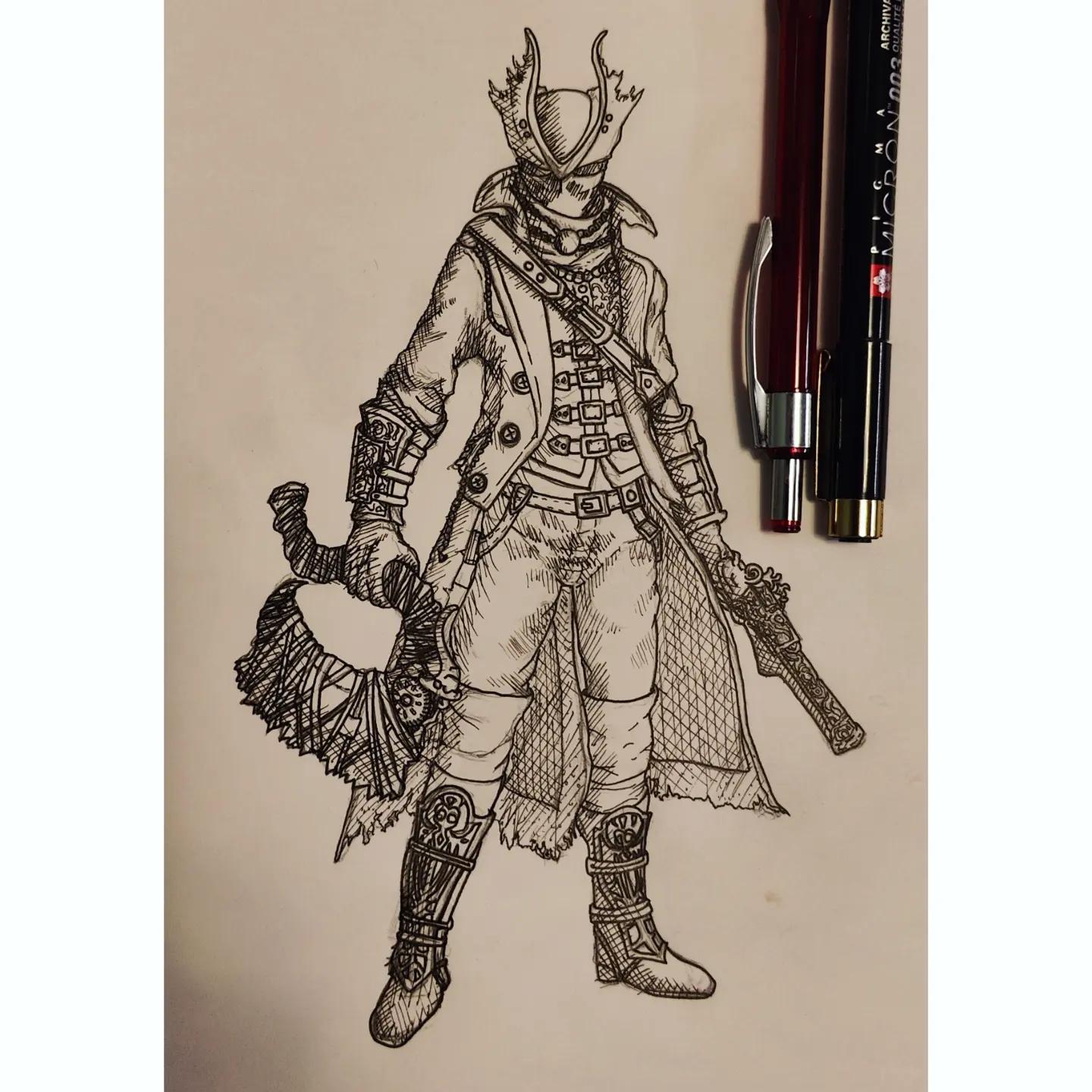 Hunter Drawing i made | Scrolller