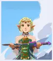 Zelda no texture study by Sarah Rainbow