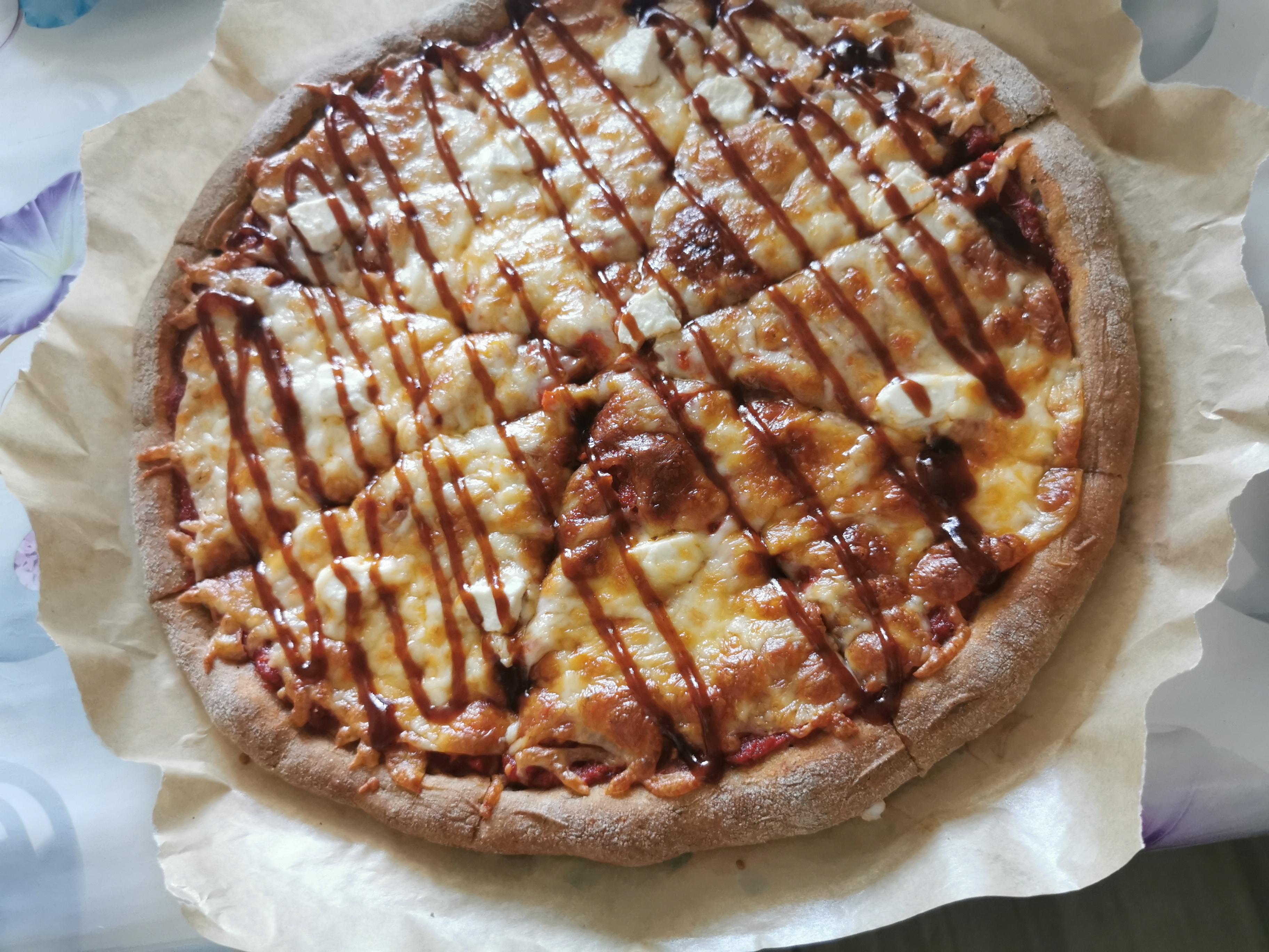 [Homemade] Rye flour pizza | Scrolller