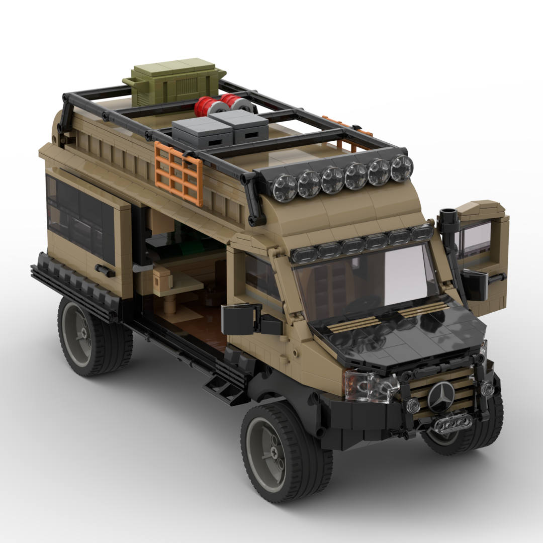 LEGO Mercedes Sprinter Van [OC] | Scrolller