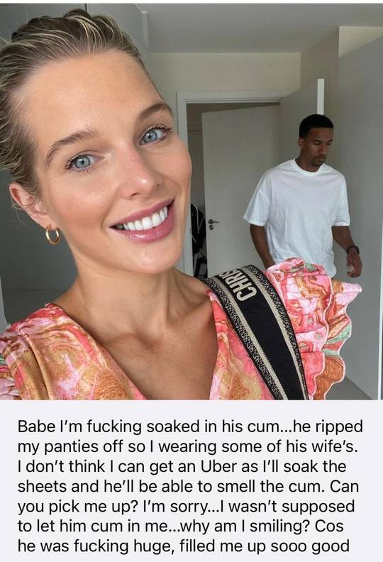 Babe, I’m leaking so much cum…