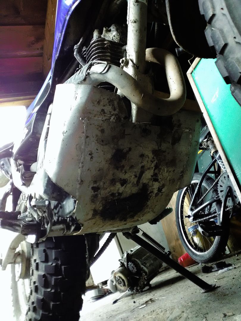Check out the homemade skid