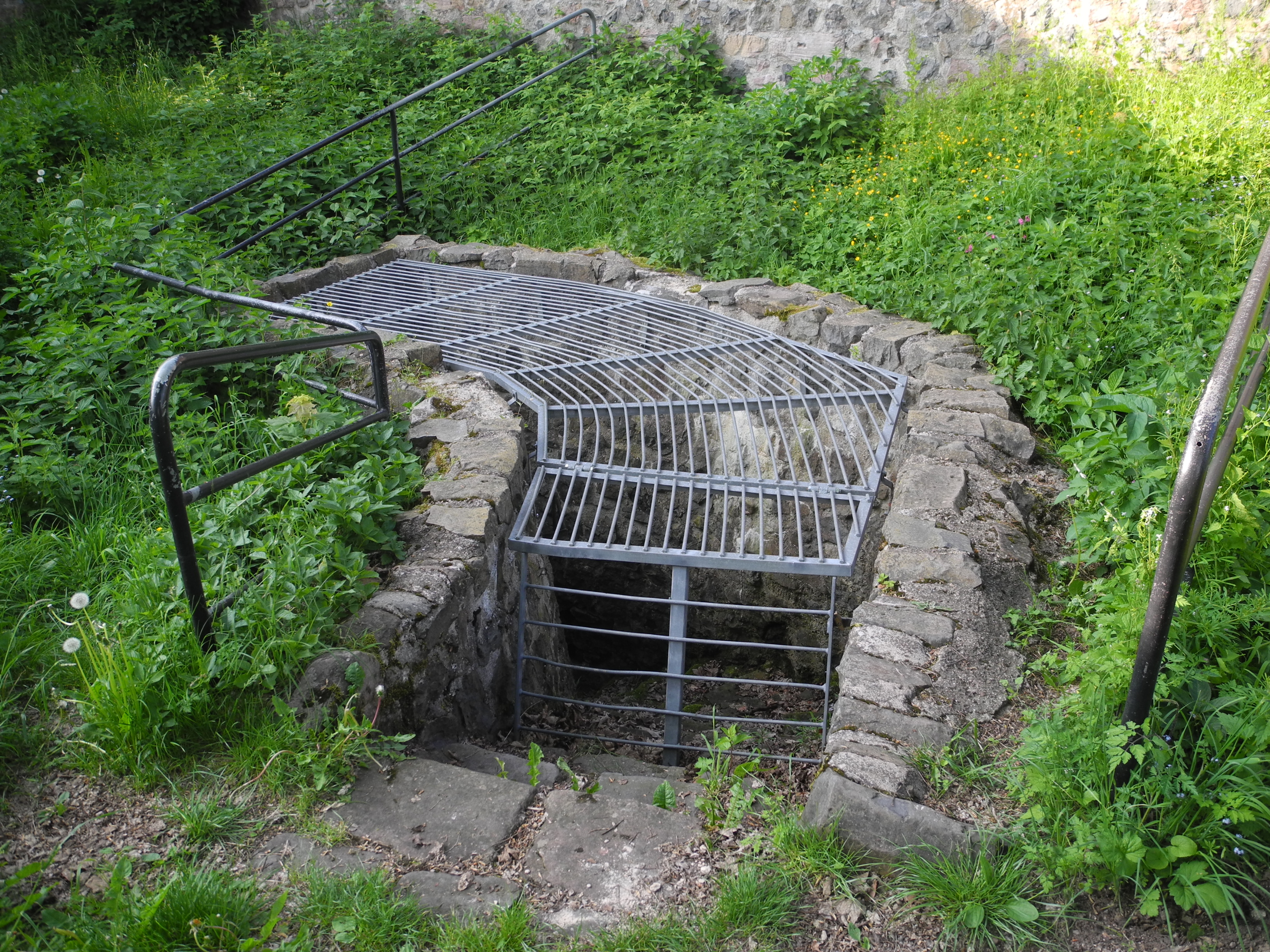 Entrance to the cellars