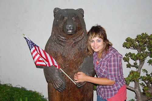 dom with the bear