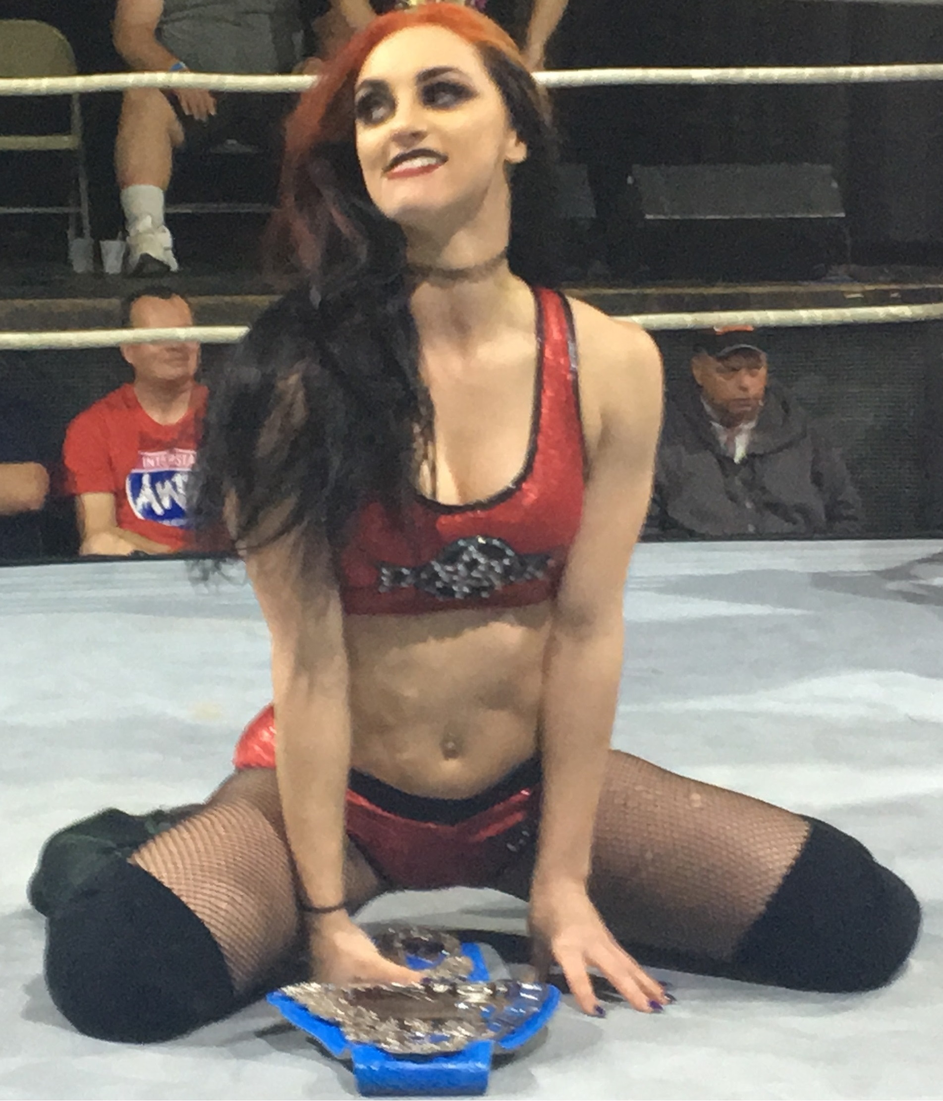 Kelly during her time as Shine Nova champion