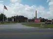 Entrance to the Georgia State Railroad Museum at the former Central of Georgia Railway: Savannah Shops and Terminal Facilities
