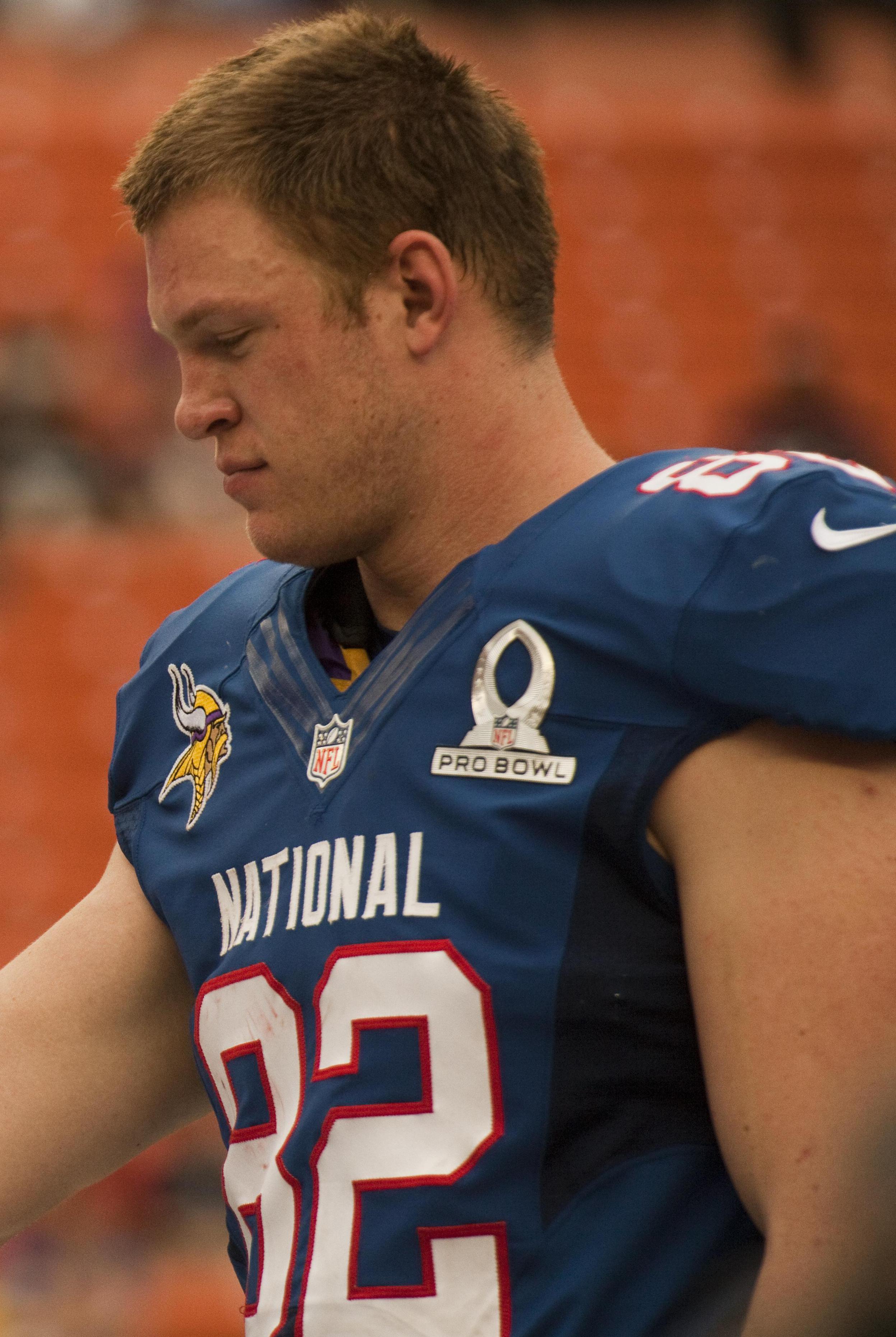 Rudolph at the 2012 Pro Bowl.