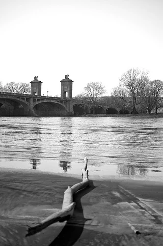 Receeding River