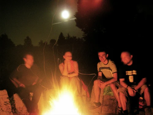 Camp Fire with some friends