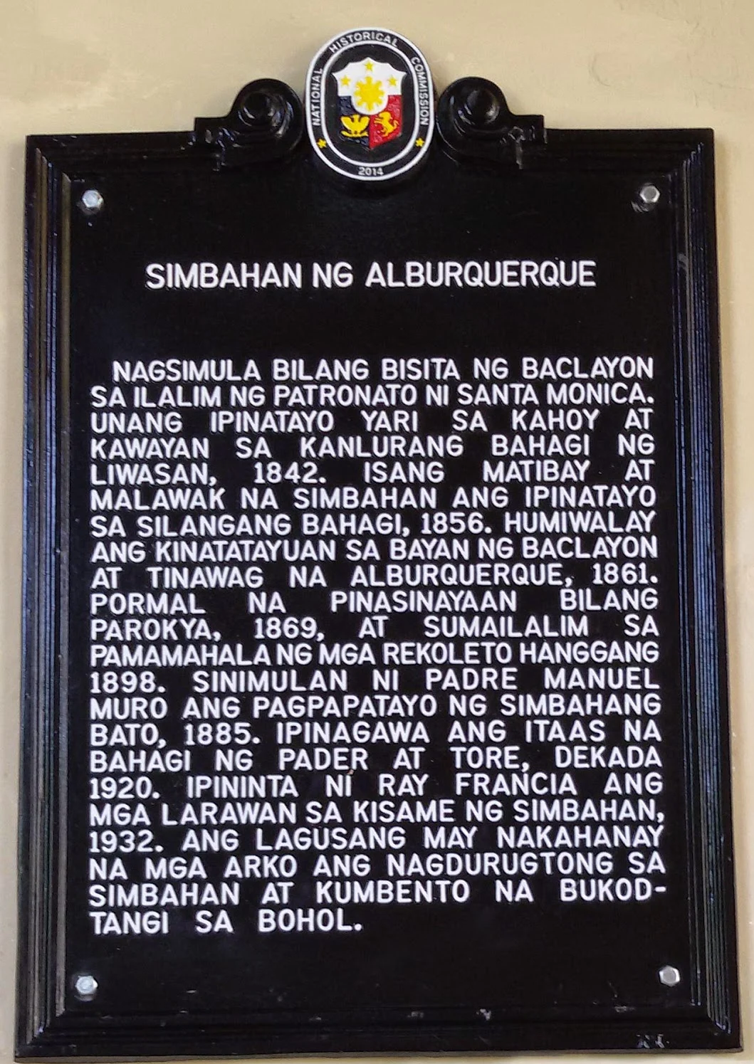 List of historical markers of the Philippines in Central Visayas