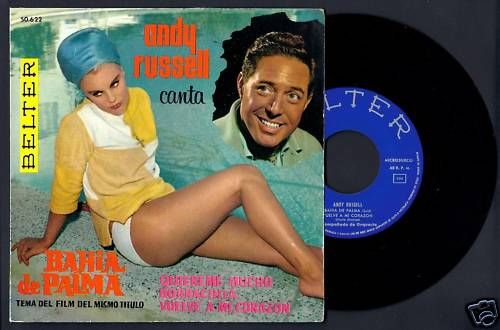 Russell sang the theme song from the Spanish film Bahia de Palma on Belter Records 1962.