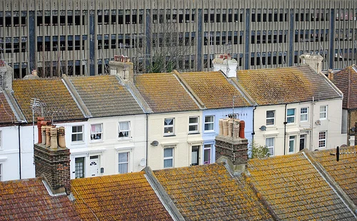 View over Eastbourne from the Arndale Centre