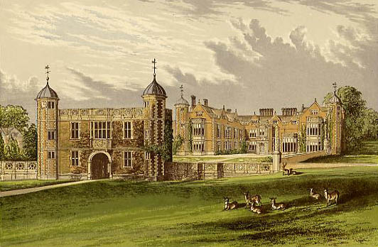 Charlecote Park circa 1880