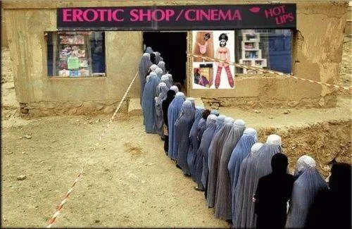 file de queue en afghanistan