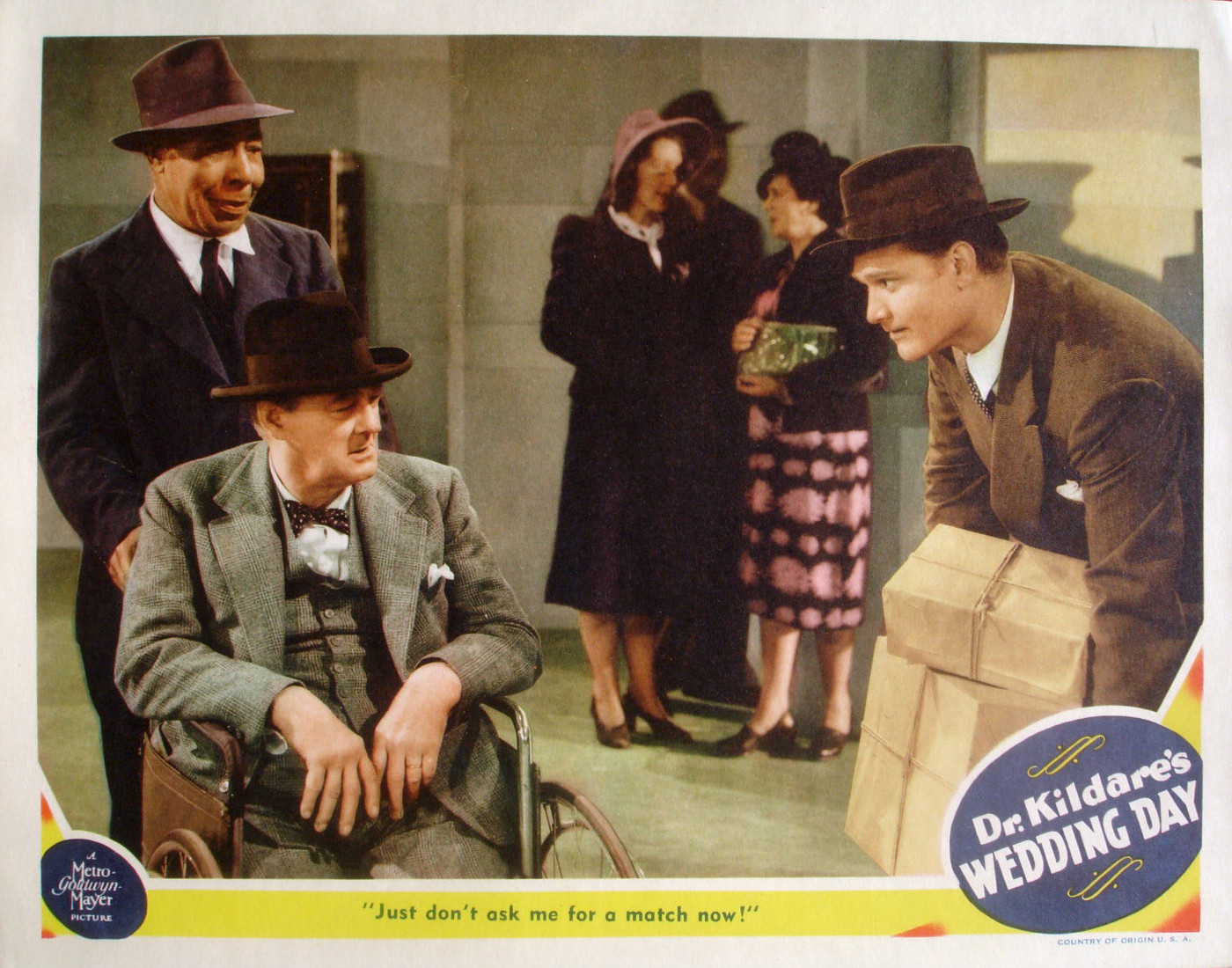 Lionel Barrymore and Red Skelton, whose film career was just beginning at the time