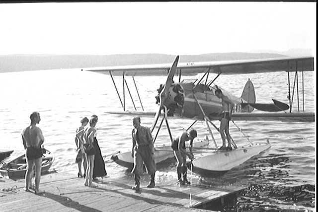 The Waco RNF LN-EAB at Ingierstand in 1937