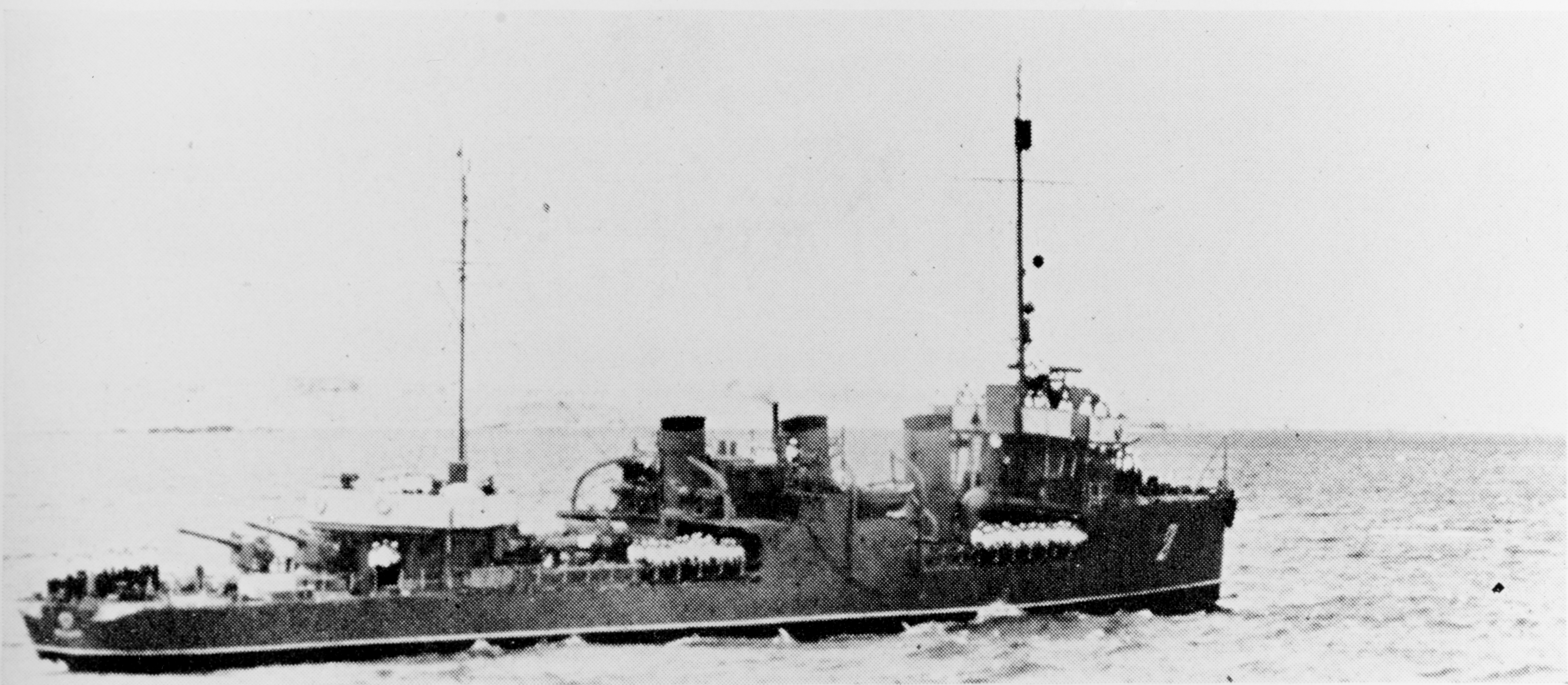 A postwar view of sister ship Zheleznyakov