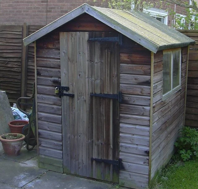 A much-loved and frequently restored British shed in Lincolnshire