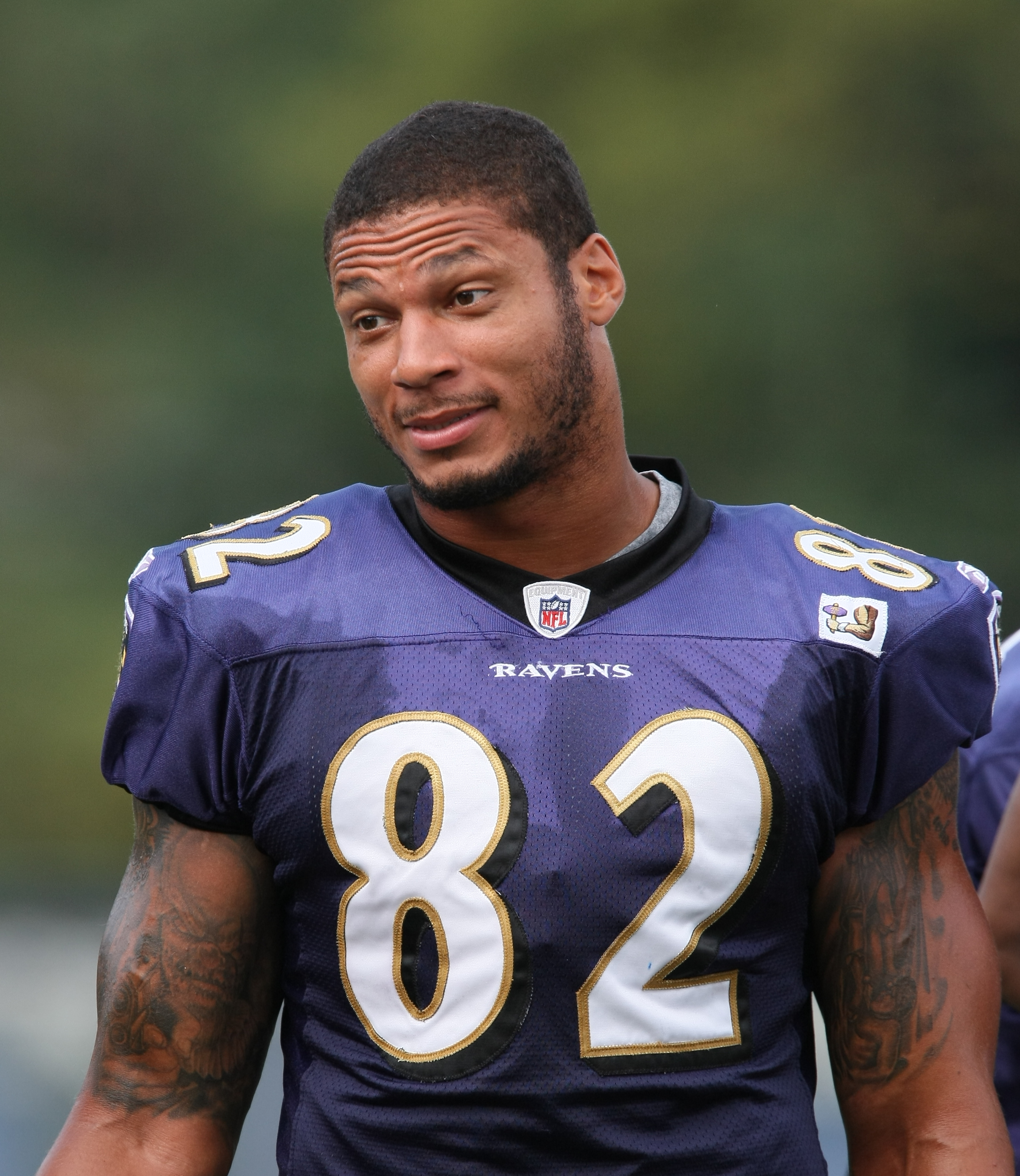 Smith with the Ravens in 2009