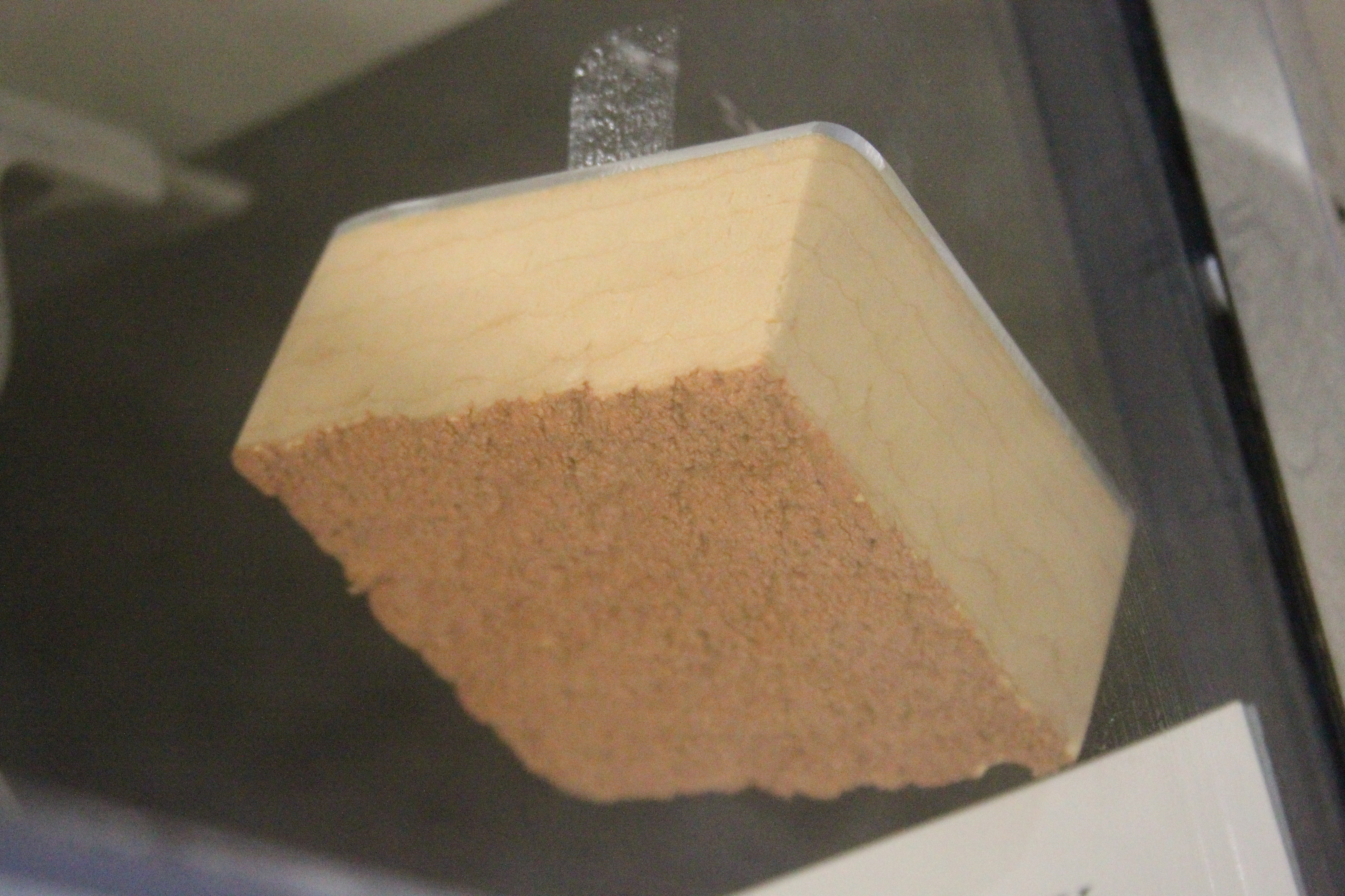 Space Shuttle external tank foam block