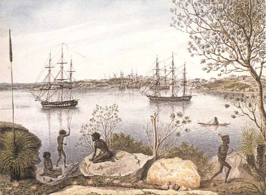 View on Sydney, from P. Mikhailov's album