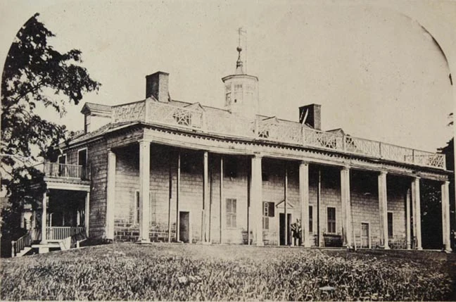 Mount Vernon in the 1850s