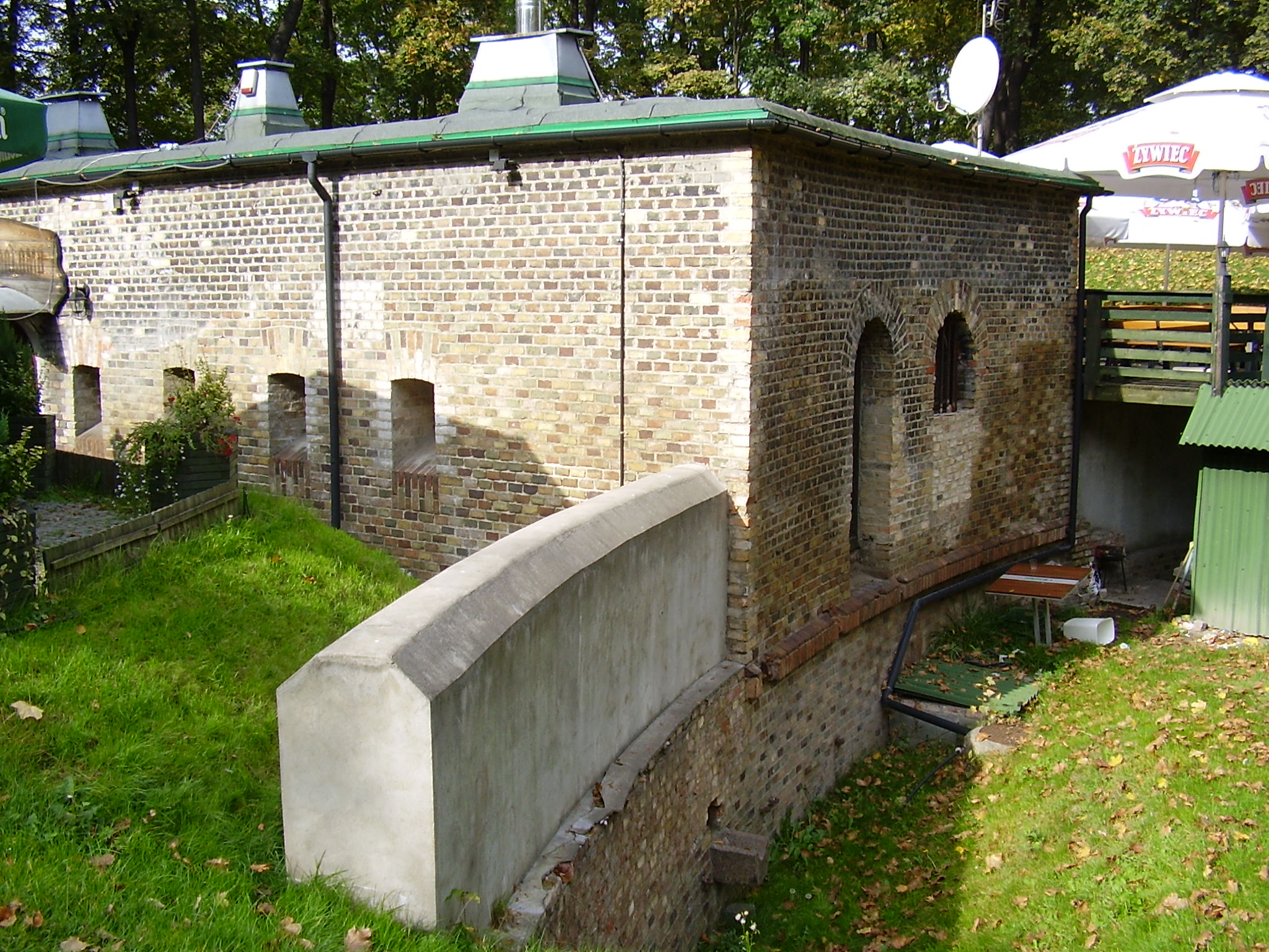 Blockhouse of Bastion Colomb on ul. Powstańców Wielkopolskich
