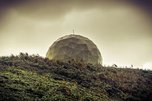 Weather dome on Cape Fugui