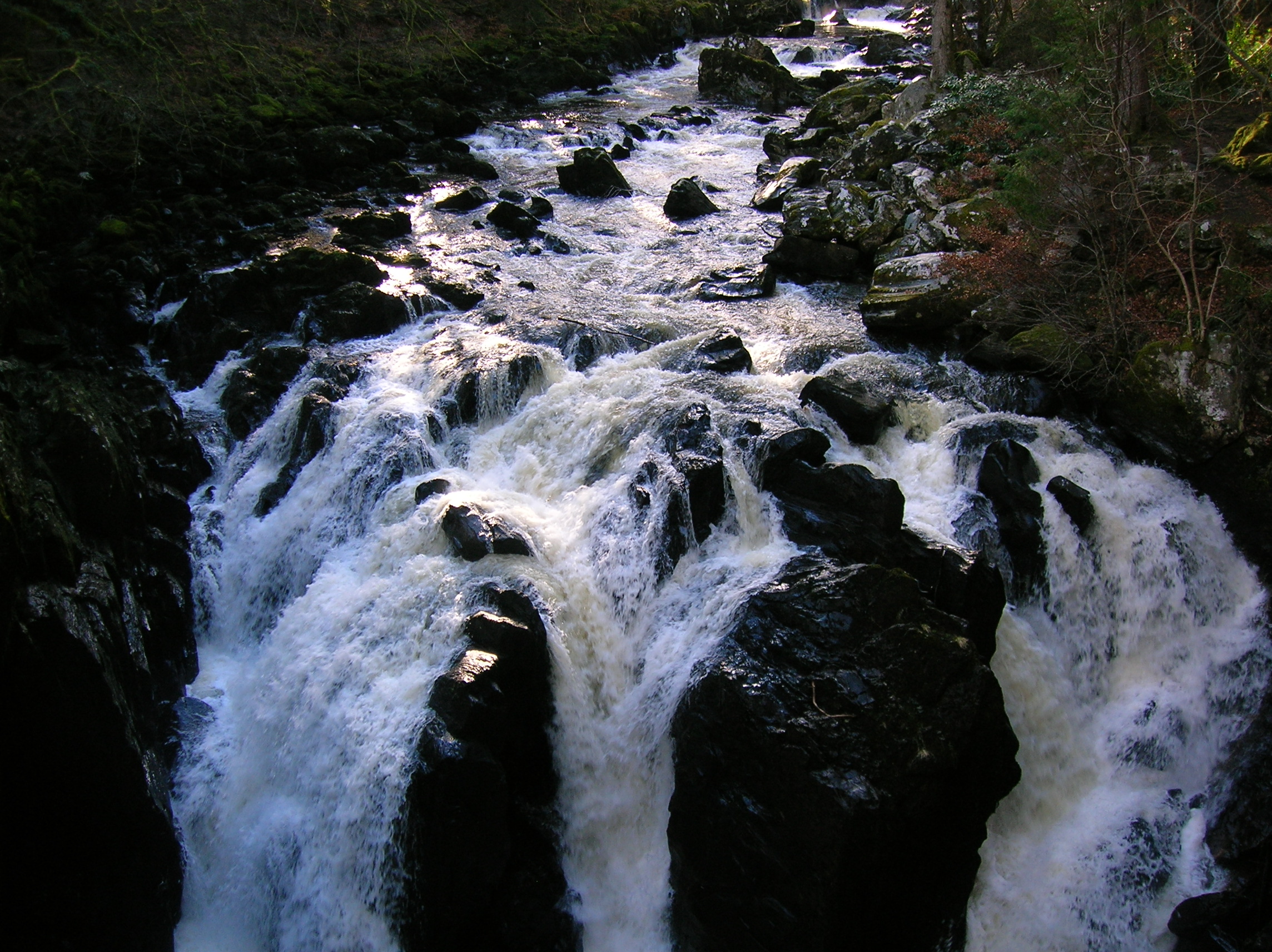 The River Braan, at The Hermitage.
