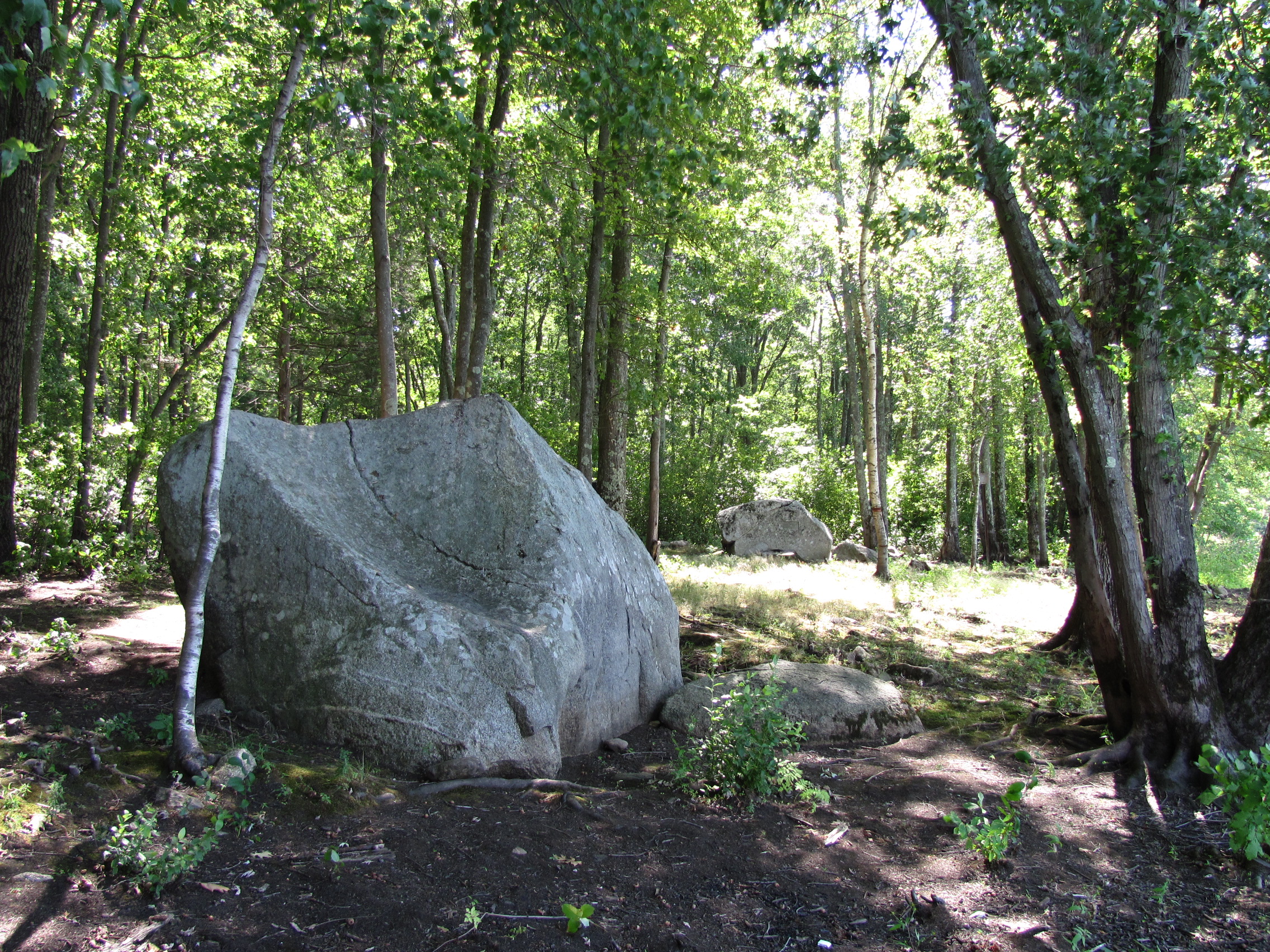 Winthrop and Dudley Rocks (Dudley in foreground)