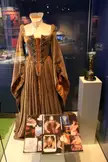 One of Byrne's costumes for Cate Blanchett's Elizabeth, on display at the Australian Centre for the Moving Image.