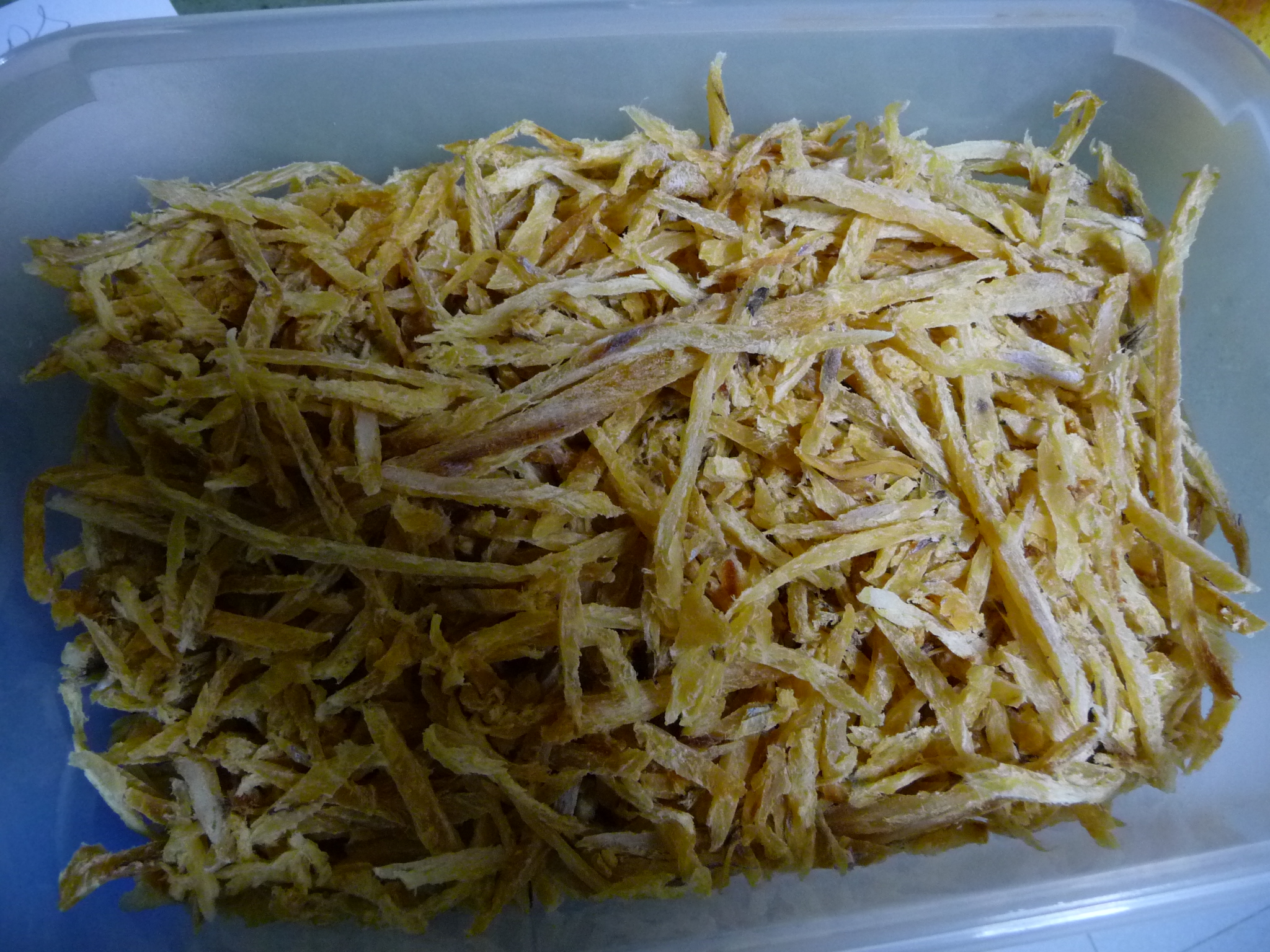 Dried and salted cod