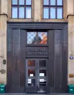 Main entrance to the library