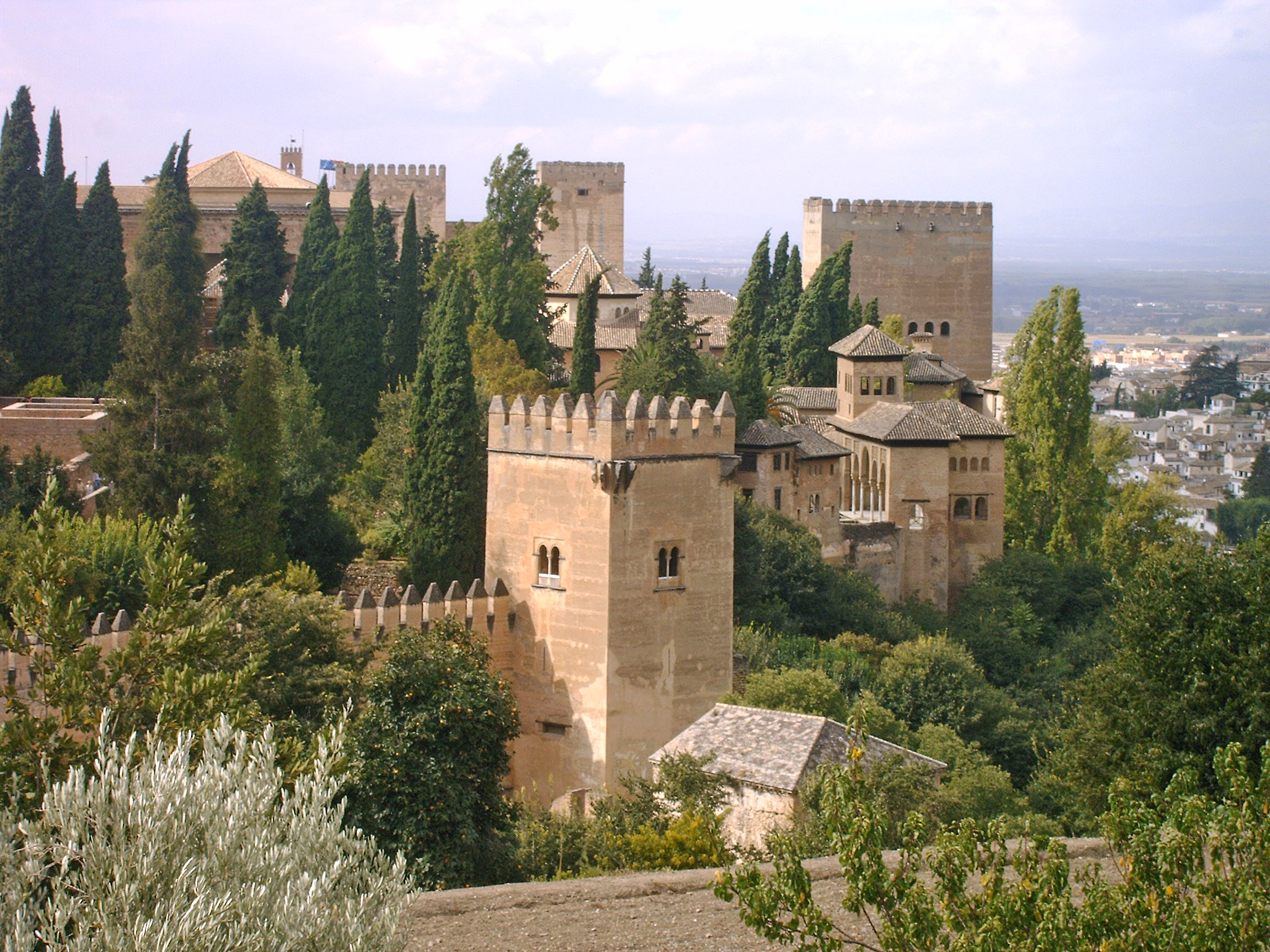 Irving lived at the Alhambra Palace while writing some of the material for his book.