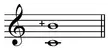 Pythagorean major seventh (243:128) on C About this soundPlay (help·info), five Pythagorean perfect fifths.