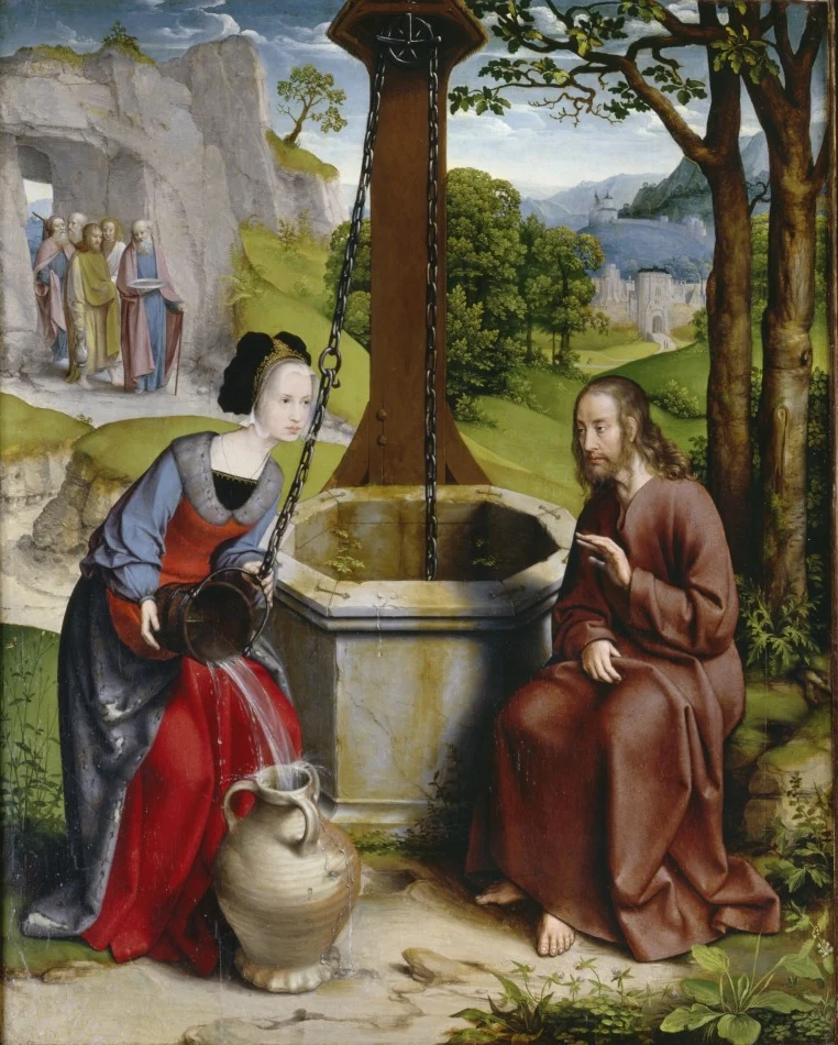 Samaritan woman at the well