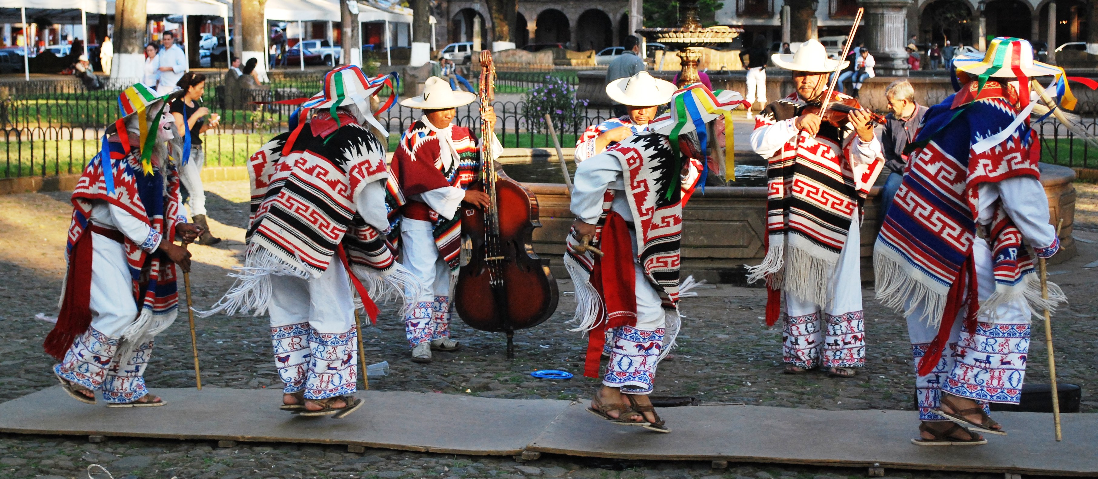 Instruments used for The Danza de los Viejitos.