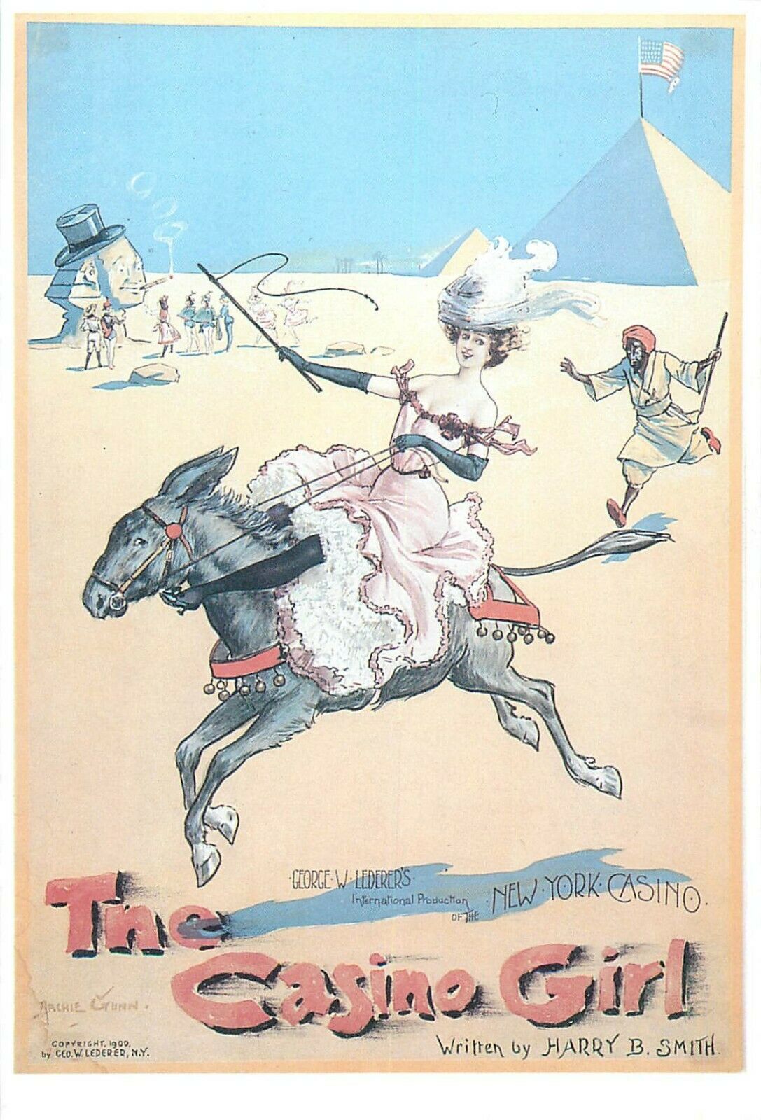 Poster for The Casino Girl