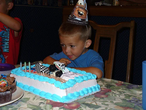 Evan's birthday party