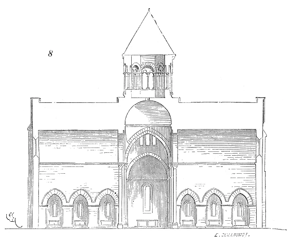 Transept of Obazine Abbey